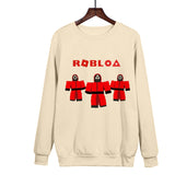 Squid Game Costume plus Size round Neck Sweater Loose Top Men