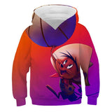 Children Hoodie Space Jam  Jordan Anime Personality Children's Sweater