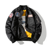 Varsity Jacket Men'S Spring And Autumn Embroidered Casual Jacket Pilot