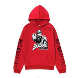 Anime Hoddies Anime Sweater Anime Wonderful Super Monkey Ball Adventure Series Hoodie Fleece Padded Coat Men