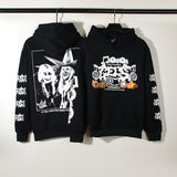 Kanye West Sunday Service Hoodie Ts Cartoon Pattern Rolling Loud Fleece Hoodie