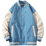 Men's Jackets Autumn Men's Baseball Uniform plus Size Men's Jacket