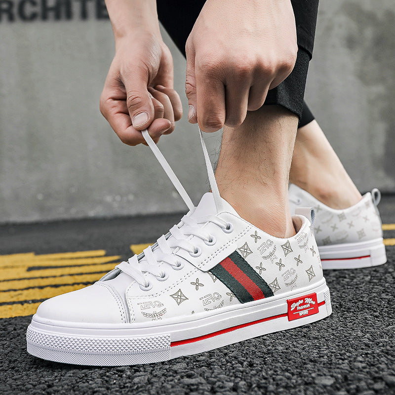 Flat Shoes Spring Breathable Trendy Men's Shoes Versatile Sports Casual Shoes for Boys