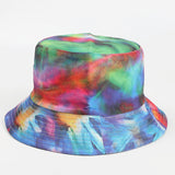 Bucket Hat Fishing Cap Cotton Print Fisherman Hat Printing Bucket Hat Men and Women Outdoor Leisure