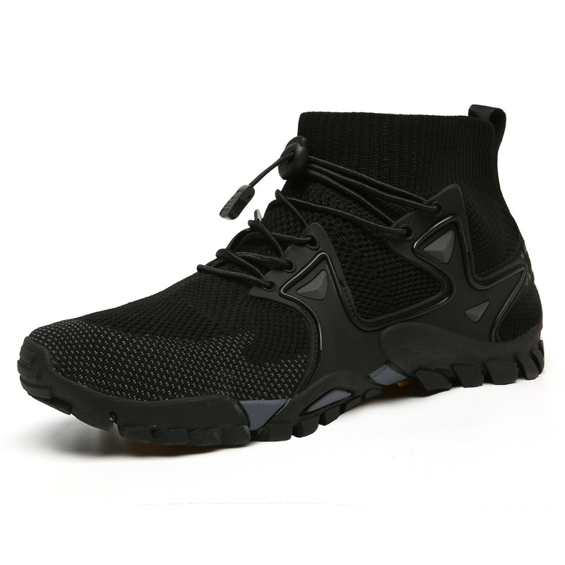 Hiking Shoes Spring and Summer Men's Shoes Hiking Breathable Flyknit Shoes Hiking Shoes Men