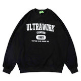 Man Fall Outfits Crew Neck Pullover Sweatshirt Men and Women BF Couple Casual Top
