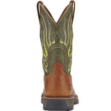 Justin Yellowstone Boots Men'S Vintage Square Toe Knight Boots Embroidery Dr. Martens Boots