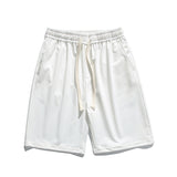 Men 'S White Shorts Summer Loose Sports And Leisure
