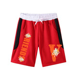 Vlone Shorts Printed Summer Men'S Beach Pants Bermuda Shorts