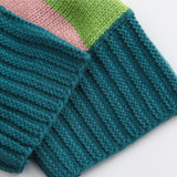Men Sweater Vertical Striped Sweater Men's round Neck Sweater Trendy Pullover