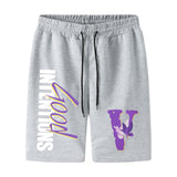 Vlone Shorts Men'S Casual Summer Sports Pants Beach Pants