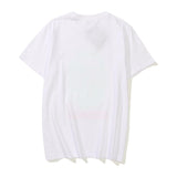 Bathing Ape T Shirt Cartoon Round Neck Summer Loose Printed Plus Size Short-Sleeved Casual T-shirt
