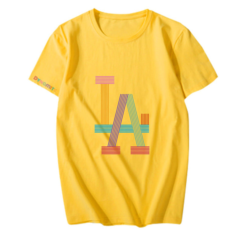 BTS Proof T Shirt Clothes Short Sleeve T-shirt Men's and Women's Summer Clothing