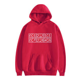 Squid Game Costume Anime Print Fashion Casual Hooded Sweatshirt