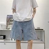 Men Denim Shorts Men's Summer