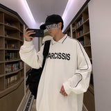 Men's Sweatshirt Fall Lapels Men's and Women's Long Sleeves plus Size Casual