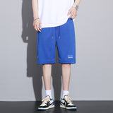 Men White Shorts Casual Pants Summer Men's Sports Pants