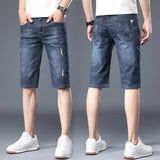 Men Jorts Boys Shorts Stretch Denim Shorts Men's Shorts Slim Fit