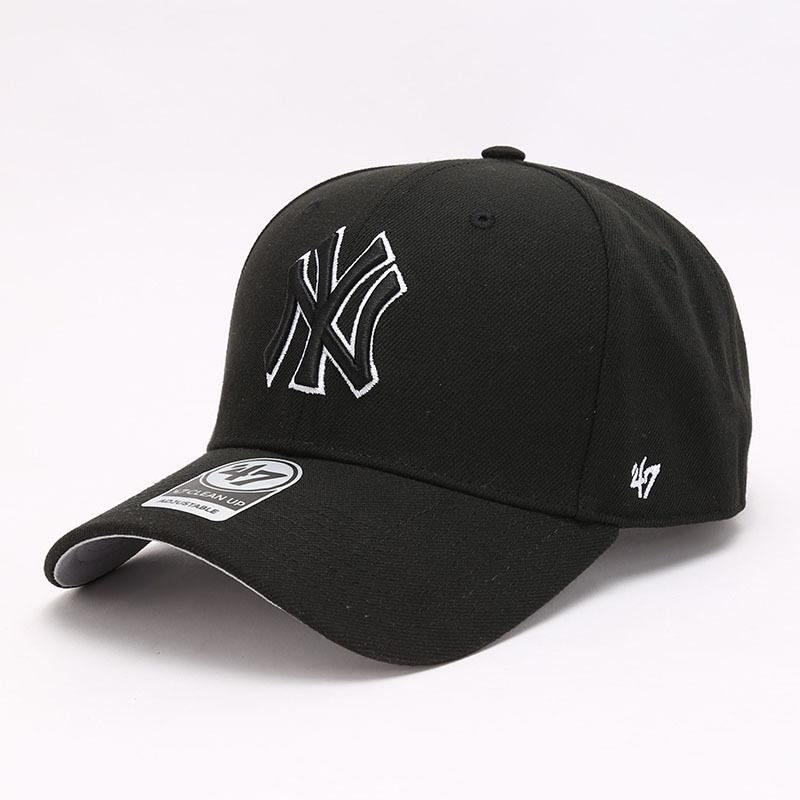 Dodgers and Yankees Baseball Cap 47brand Baseball Hat Men's Hard Top Big Logo NY Embroidered Wine Red