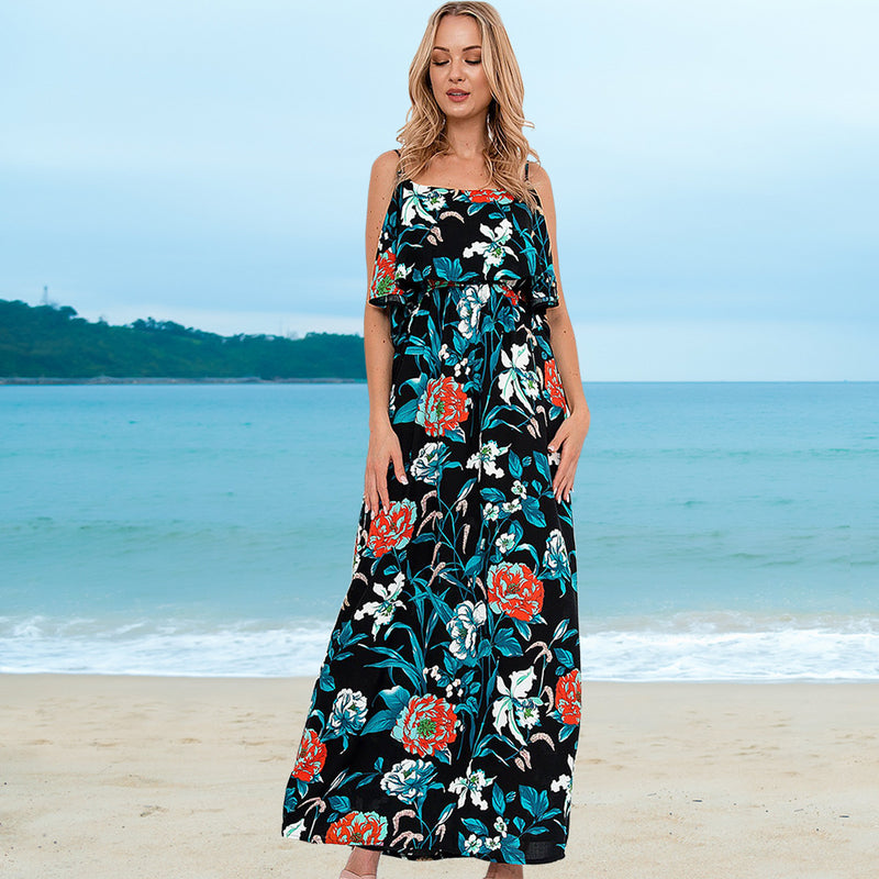 Nine Britton Dress Floral Beach Camisole