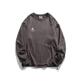 Crew Neck Sweatshirts for Men Men's Autumn Clothing Letter Print Casual round Neck Loose Sweater