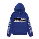 Anime Hoddies Food Series Sweater Velvet Padded plus Size Hoodie