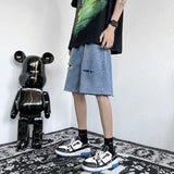 Men Denim Shorts Men's Summer