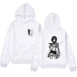 Anime Hoddies Three-Piece Ackerman Printed Hoodie Autumn and Winter Coat