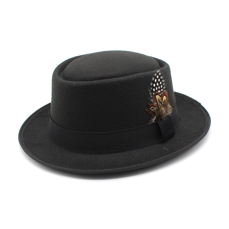 Beth Dutton Hat Female British Autumn Winter Retro Top Hat
