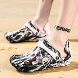 Mens Slide Coconut Hole Shoes Men'S Sandals Summer Beach Shoes Sports Cool