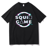 Squid Game Costume T-shirt Loose Men's and Women's Short Sleeve T-shirt