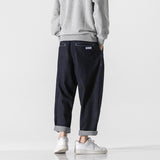 Man Fall Fall Loose Primary Color Straight Jeans