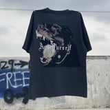 Askyurself T Shirt Summer round Neck Loose Short Sleeves T-shirt