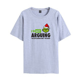 Men and Women Grinch Shirt Casual Loose Short Sleeves T-shirt
