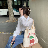 Strawberry Bags Illustration Schoolbag Shopping Bag Female