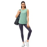 Moisture Wicking Tank Top Loose Yoga Vest Breathable