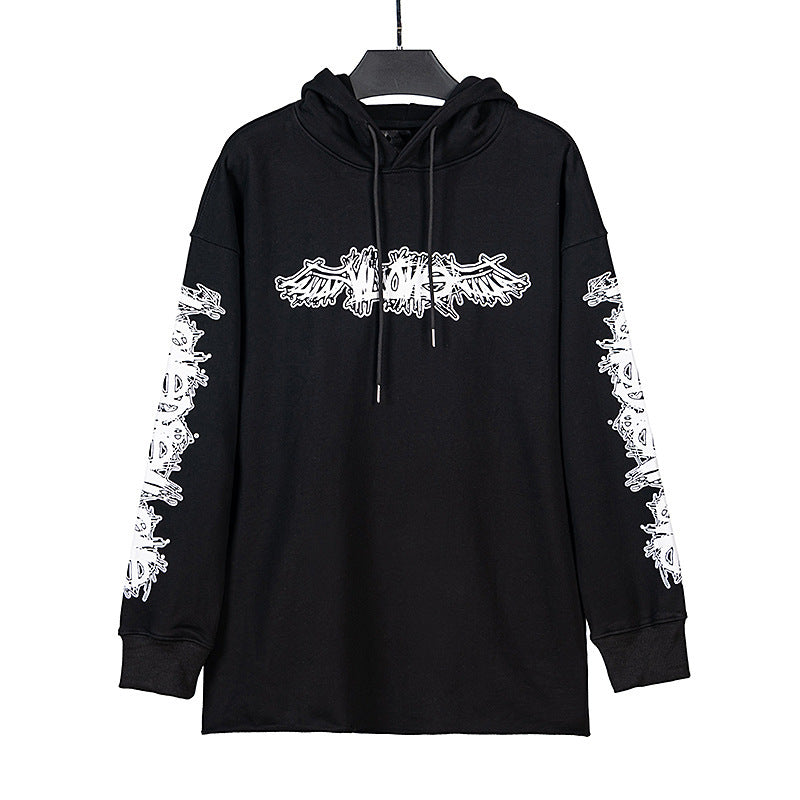 Vlone Hoodie Autumn And Winter Big V Hooded Sweater Men And Women
