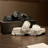 Women Platform Sandals Summer Leisure Sports Velcro Sandals
