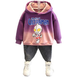 Toddler Boys Sweater Clothes Boys Spring and Autumn Clothes Children's Late Autumn Hooded