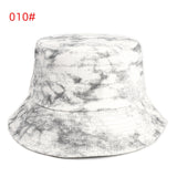 Bucket Hat Fishing Cap Cotton Print Fisherman Hat Bucket Hat Fashion Color Gradual Sun Hat