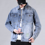 Men Denim Jackets Men's Autumn Jacket