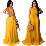 Kendall Jenner Wedding Guest Dress Sexy Fashion Solid Color Chiffon