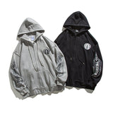 Men's Graphic Hoodies Men's Cardigan Loose Fashion Men's Sweater