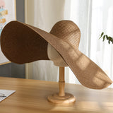 Big Hats Women's Korean-Style Casual Beach Hat Straw Hat
