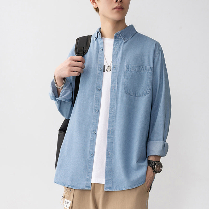 Men Denim Jackets Men's Youth Casual High-End