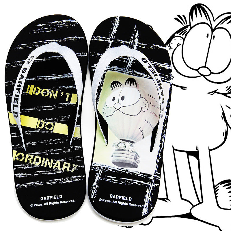 Men Slides Non Slip Shoes Indoor Outdoor Summer Beach Fashion Anime Flat Sandals