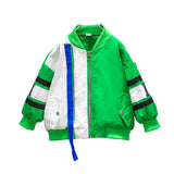 Toddler Boys Jackets Boys' Coat Spring and Autumn Clothing Baseball Uniform Jacket
