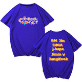 BTS Proof T Shirt Summer round Neck Short Sleeves