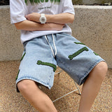 Men Jorts Denim Shorts Men's Summer Casual