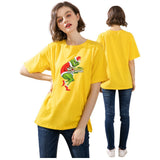 Men and Women Grinch Shirt Casual Loose Short Sleeves T-shirt